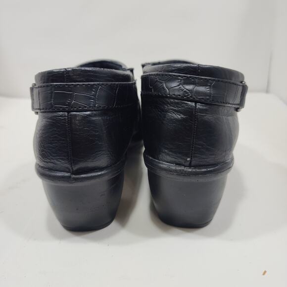 Easy Street Black Ankle Boots Booties Zipper Extra Confort Woman's Size 7.5 M - Picture 4 of 4